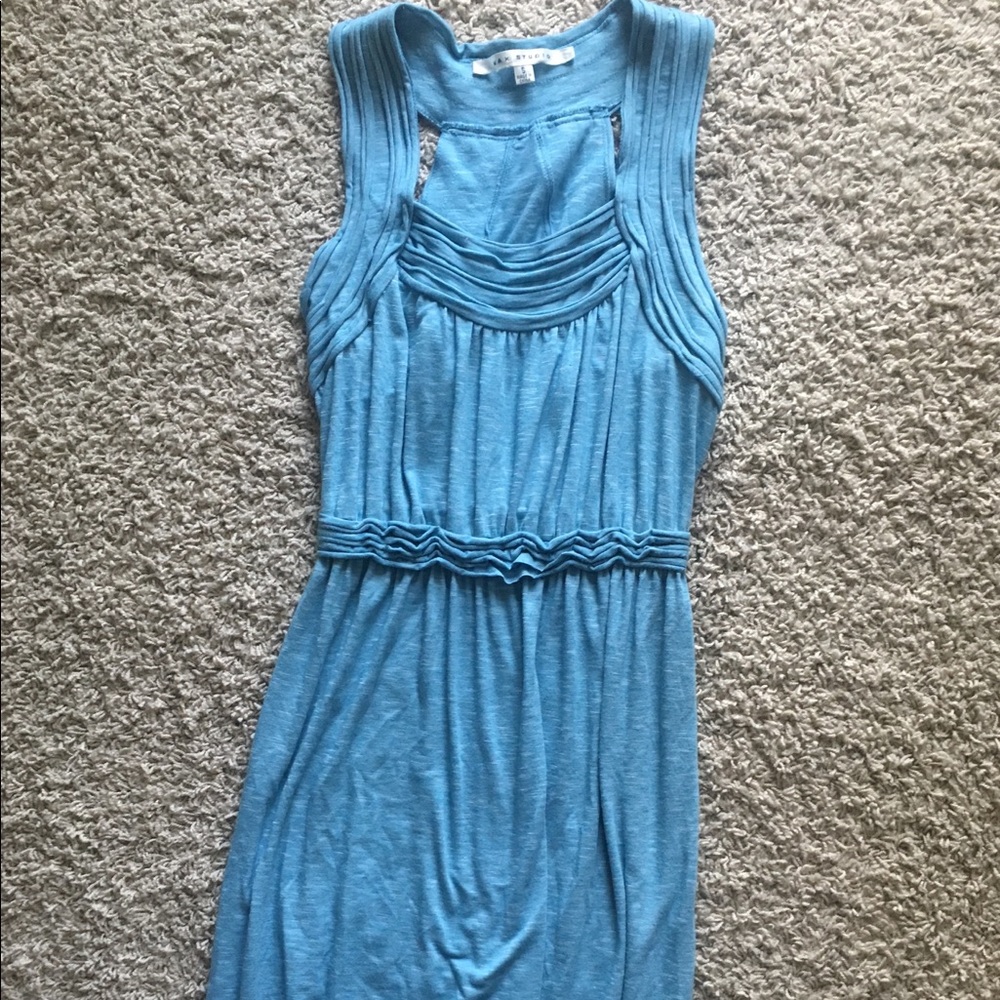 Max Studio Blue Maxi Dress, sz small